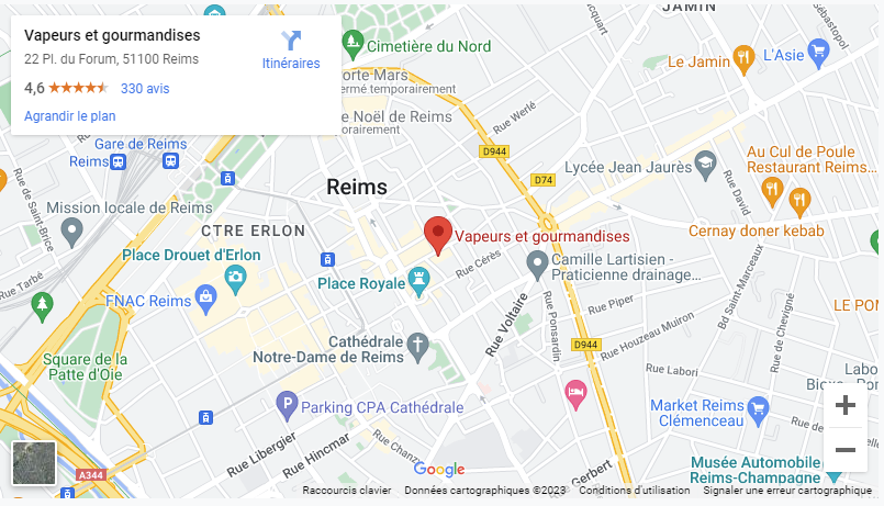 localisation de l'entreprise